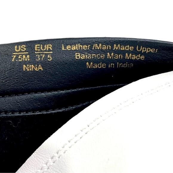 Sam Edelman Nina White Combat/Ankle Boot Size 7.5 Leather Adjustable Lace-Up New - Picture 10 of 11